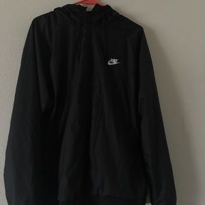 Black Nike Windbreaker Jacket